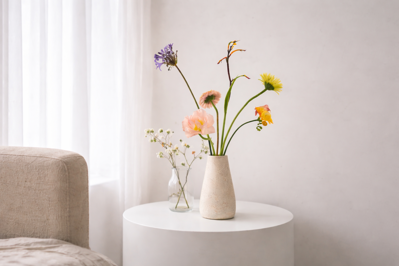 Floral example landing page preview