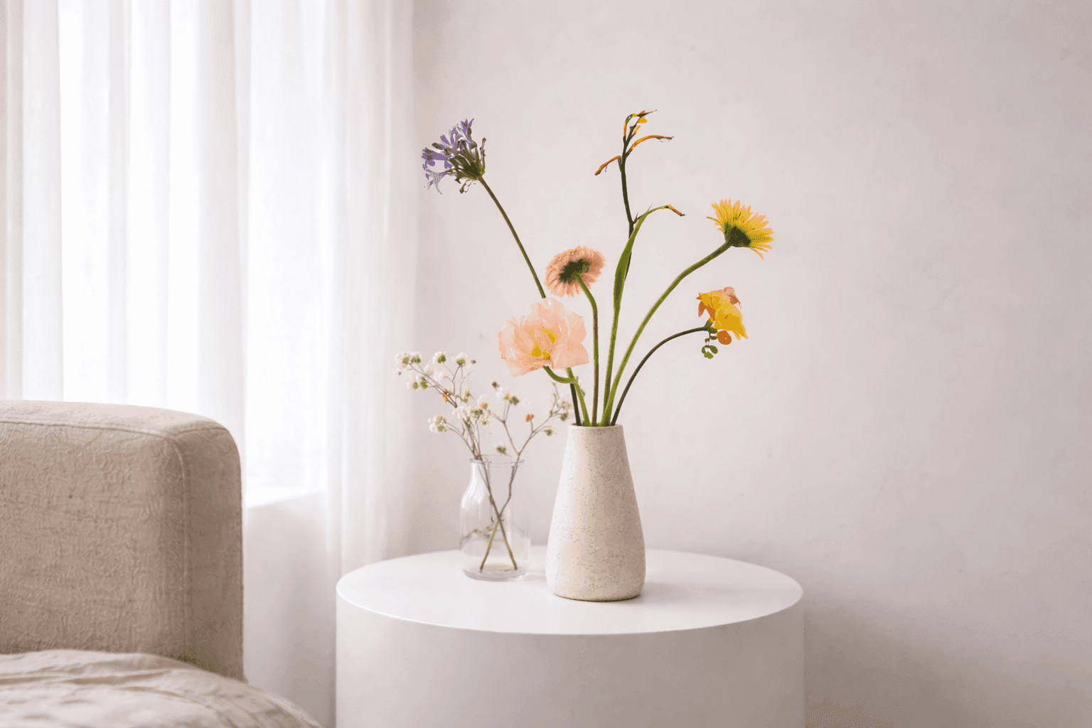 Floral example landing page preview